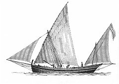 E - Barca de mitijana - da F. Roux (1820) 